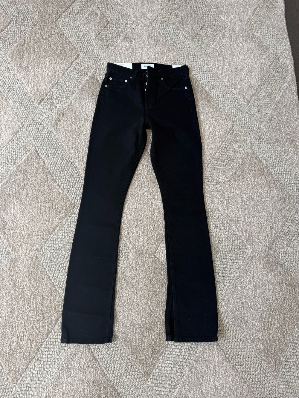 Agolde Ingram Split Skinny Jeans
